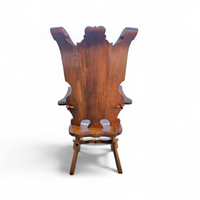 Oirschot oak chair / Heer Stoel / Gentleman Chair / Claw chair / 1960s