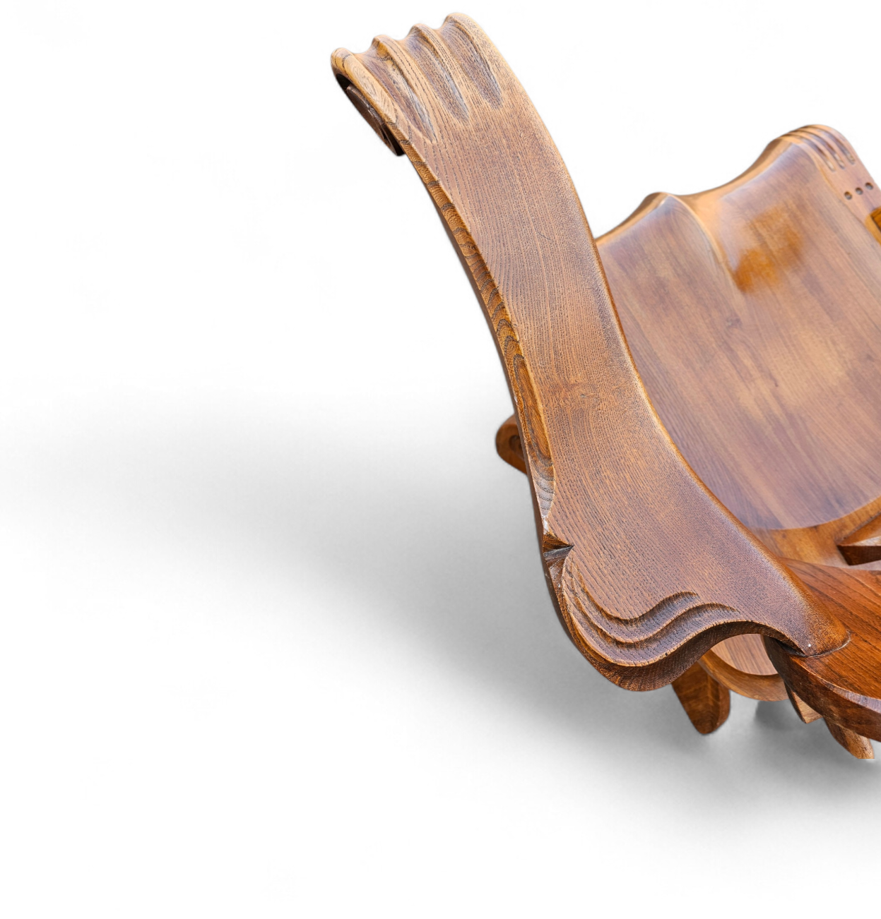 Oirschot oak chair / Heer Stoel / Gentleman Chair / Claw chair / 1960s