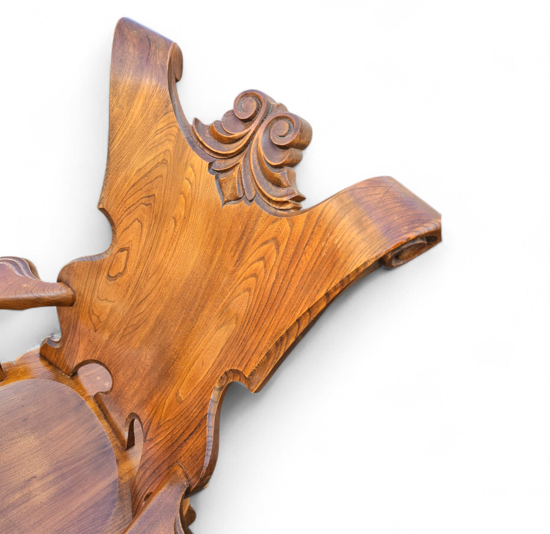 Oirschot oak chair / Heer Stoel / Gentleman Chair / Claw chair / 1960s