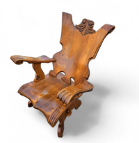 Oirschot oak chair / Heer Stoel / Gentleman Chair / Claw chair / 1960s