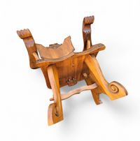 Oirschot oak chair / Heer Stoel / Gentleman Chair / Claw chair / 1960s