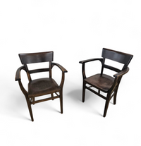 2 x Dining chair / marked " TWENTE " / 1930S