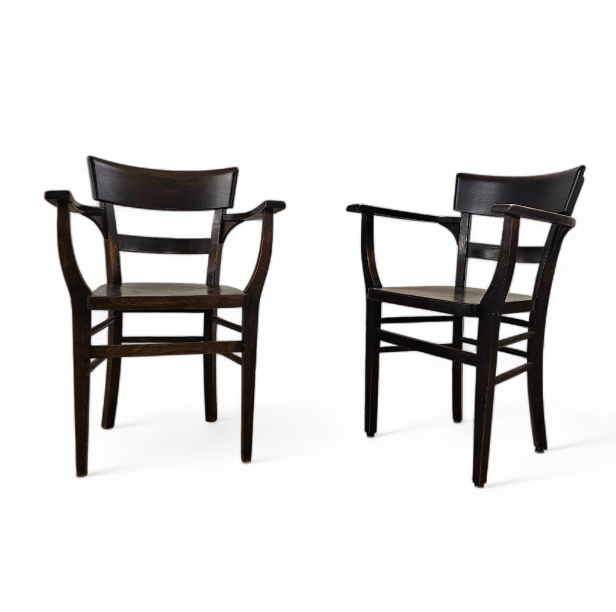 2 x Dining chair / marked " TWENTE " / 1930S