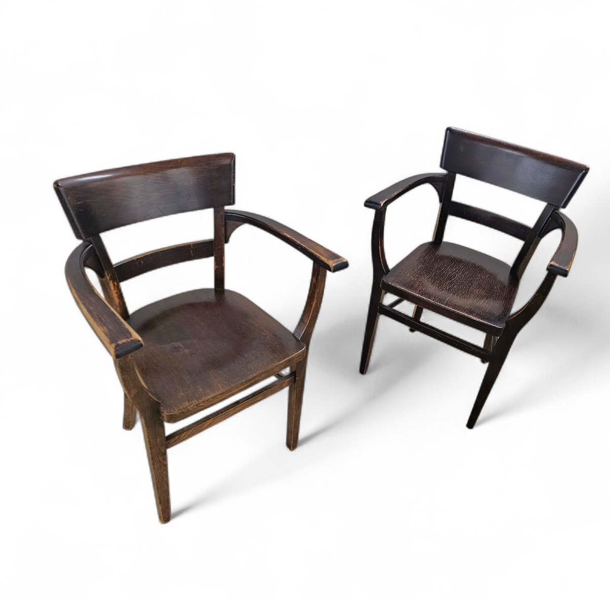 2 x Dining chair / marked " TWENTE " / 1930S