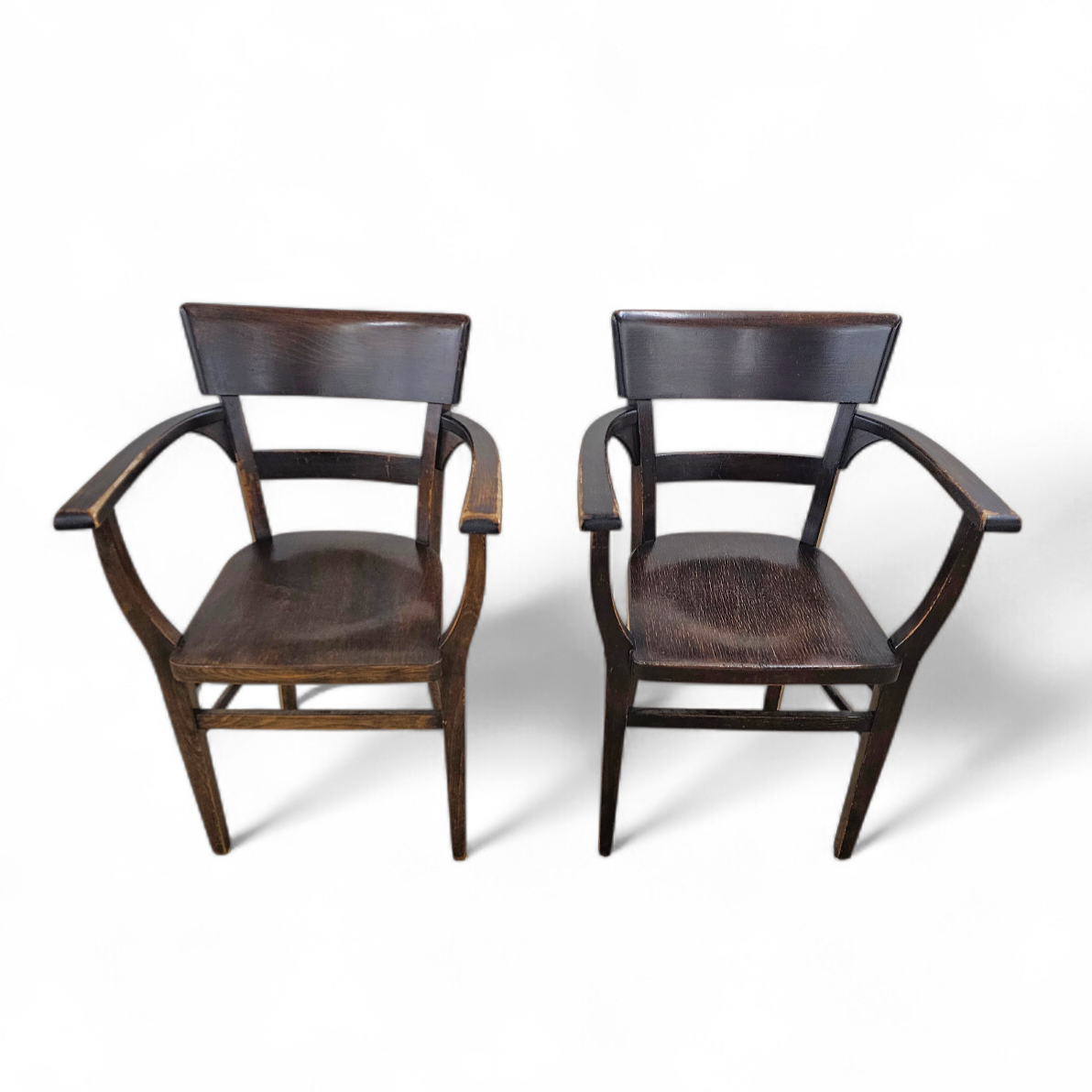 2 x Dining chair / marked " TWENTE " / 1930S
