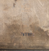 2 x Dining chair / marked " TWENTE " / 1930S