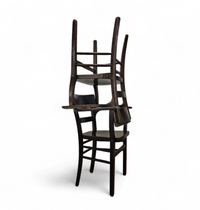 2 x Dining chair / marked " TWENTE " / 1930S