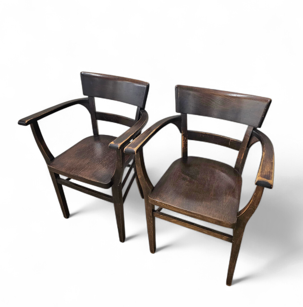 2 x Dining chair / marked " TWENTE " / 1930S