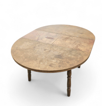 A bit wearthered windsor wheelback dining set (7) by the Oirschotse meubelindustrie 1950s