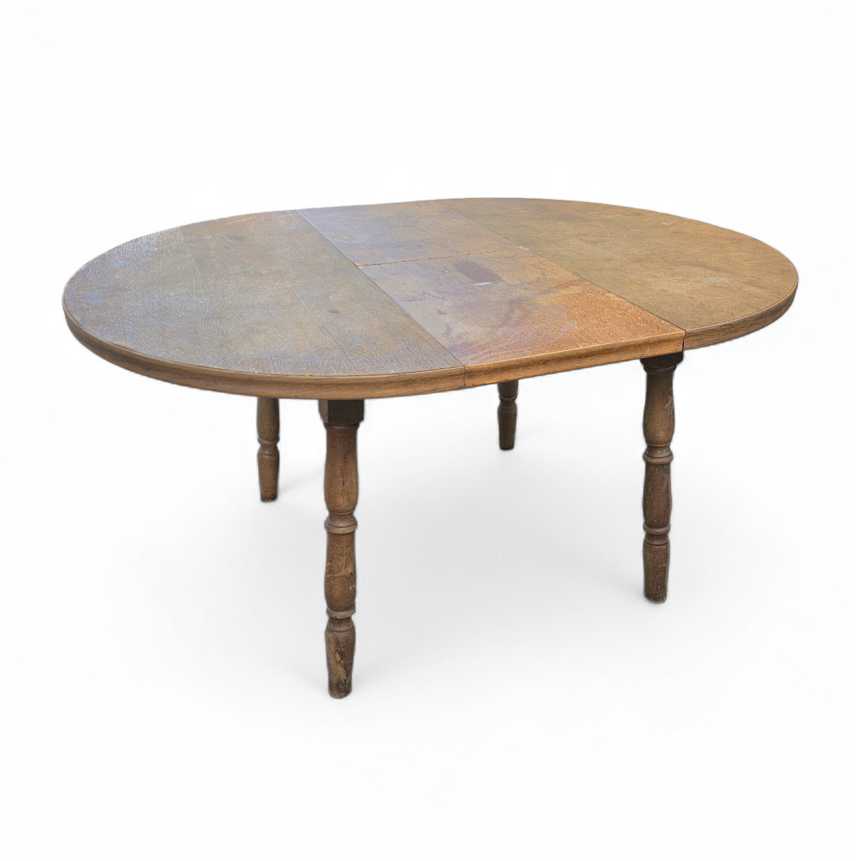 A bit wearthered windsor wheelback dining set (7) by the Oirschotse meubelindustrie 1950s