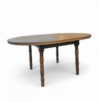 A bit wearthered windsor wheelback dining set (7) by the Oirschotse meubelindustrie 1950s