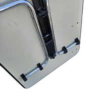 Folding desk / table by Anonima Castelli / 1970s