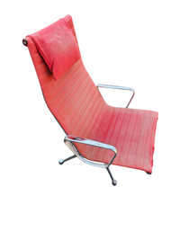 2 x early edition Ea 124 aluminum swivel armchair by charles & ray eames herman miller / tilt mechanism