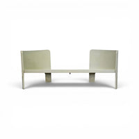 Bz49 sofa by Hans Ell for 't Spectrum / 1970 / dark brown leather