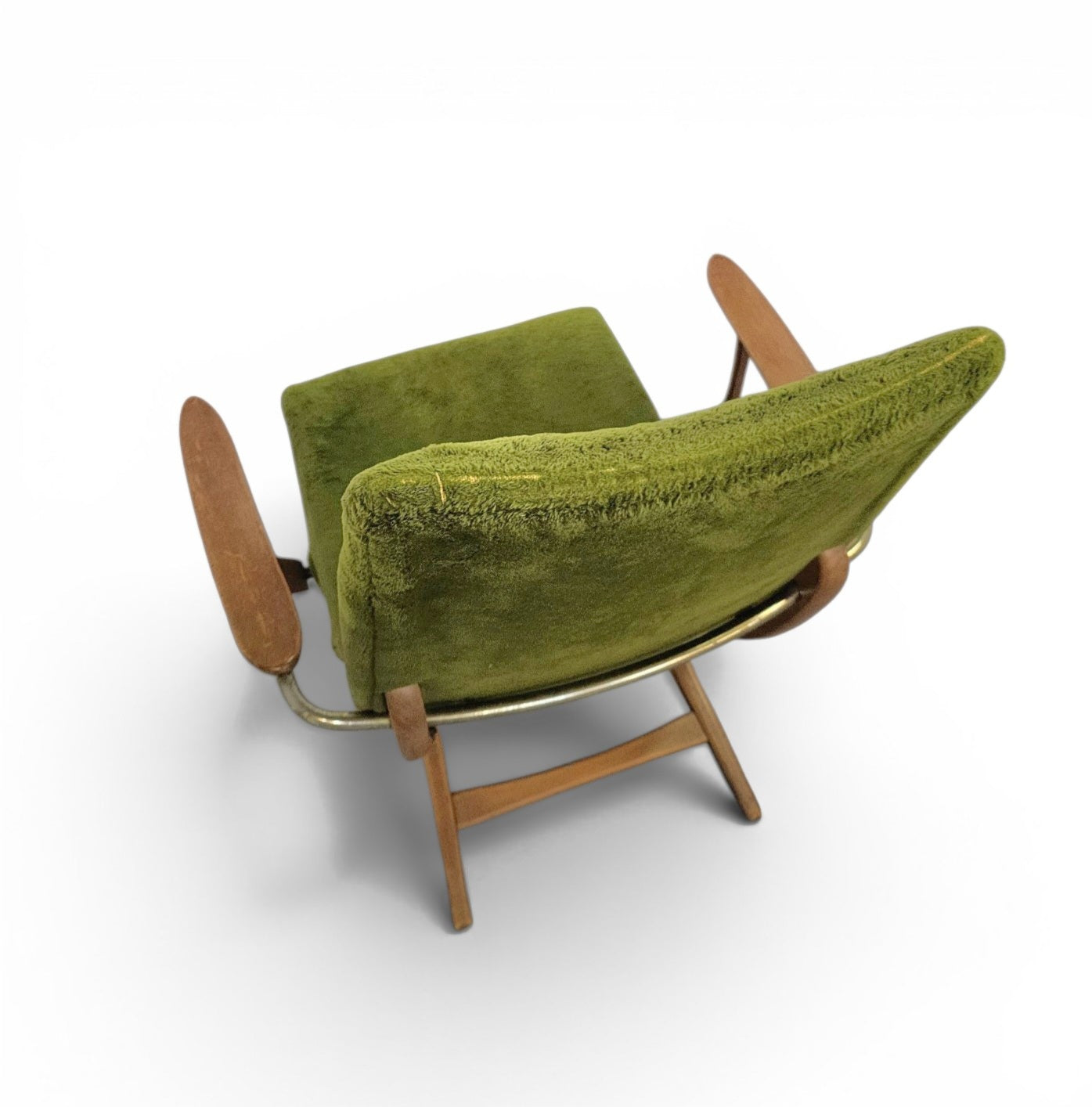 2 x 20th-century vintage design reclining  armchairs