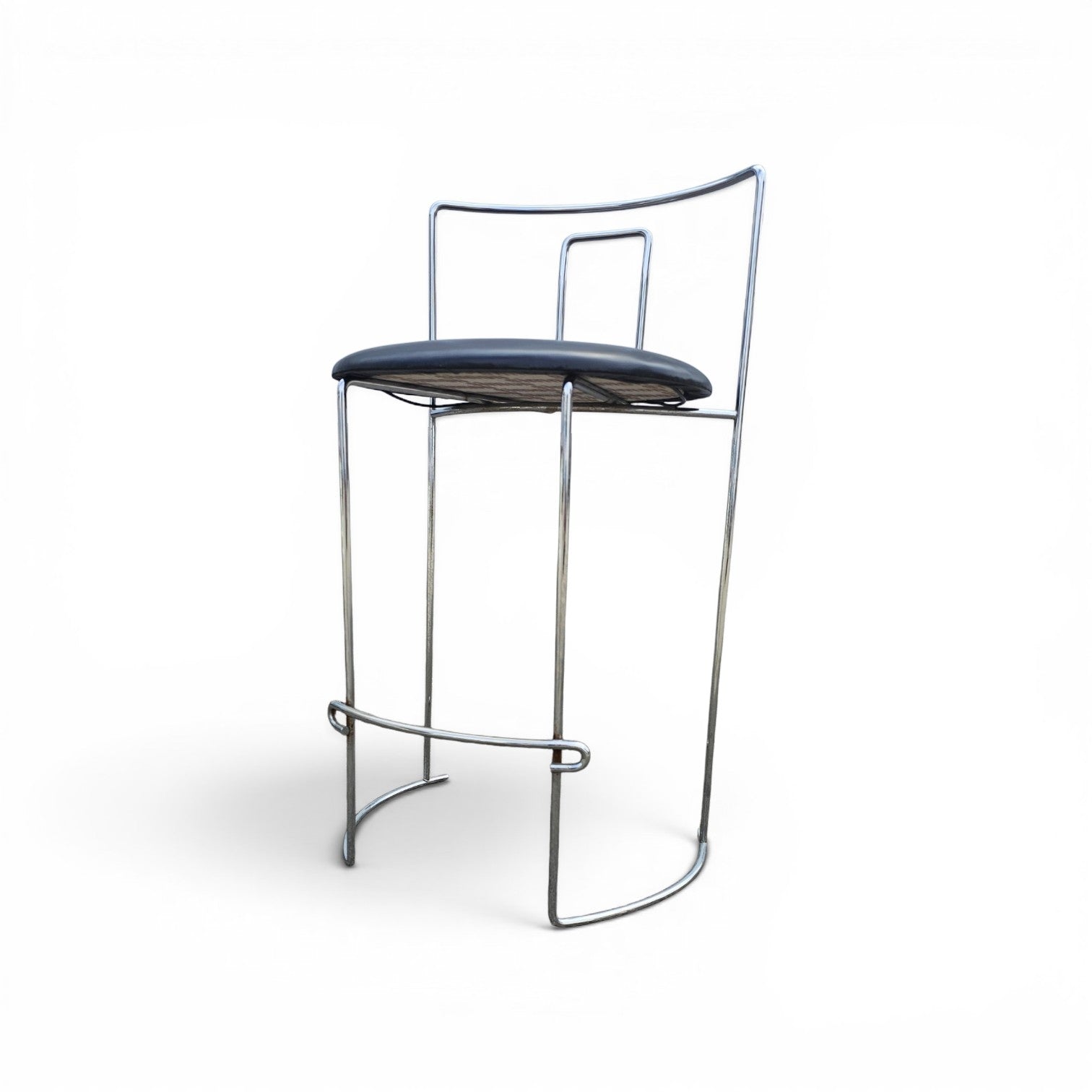 2 x Gaja stool by Kazuhide Takahama for  Simon Gavina / black leather