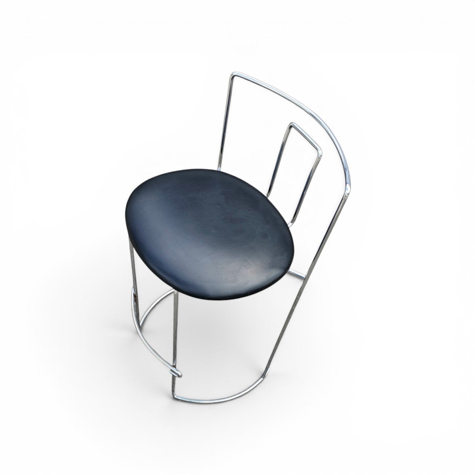 2 x Gaja stool by Kazuhide Takahama for  Simon Gavina / black leather