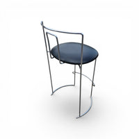 2 x Gaja stool by Kazuhide Takahama for  Simon Gavina / black leather