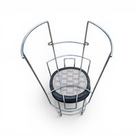 2 x Gaja stool by Kazuhide Takahama for  Simon Gavina / black leather