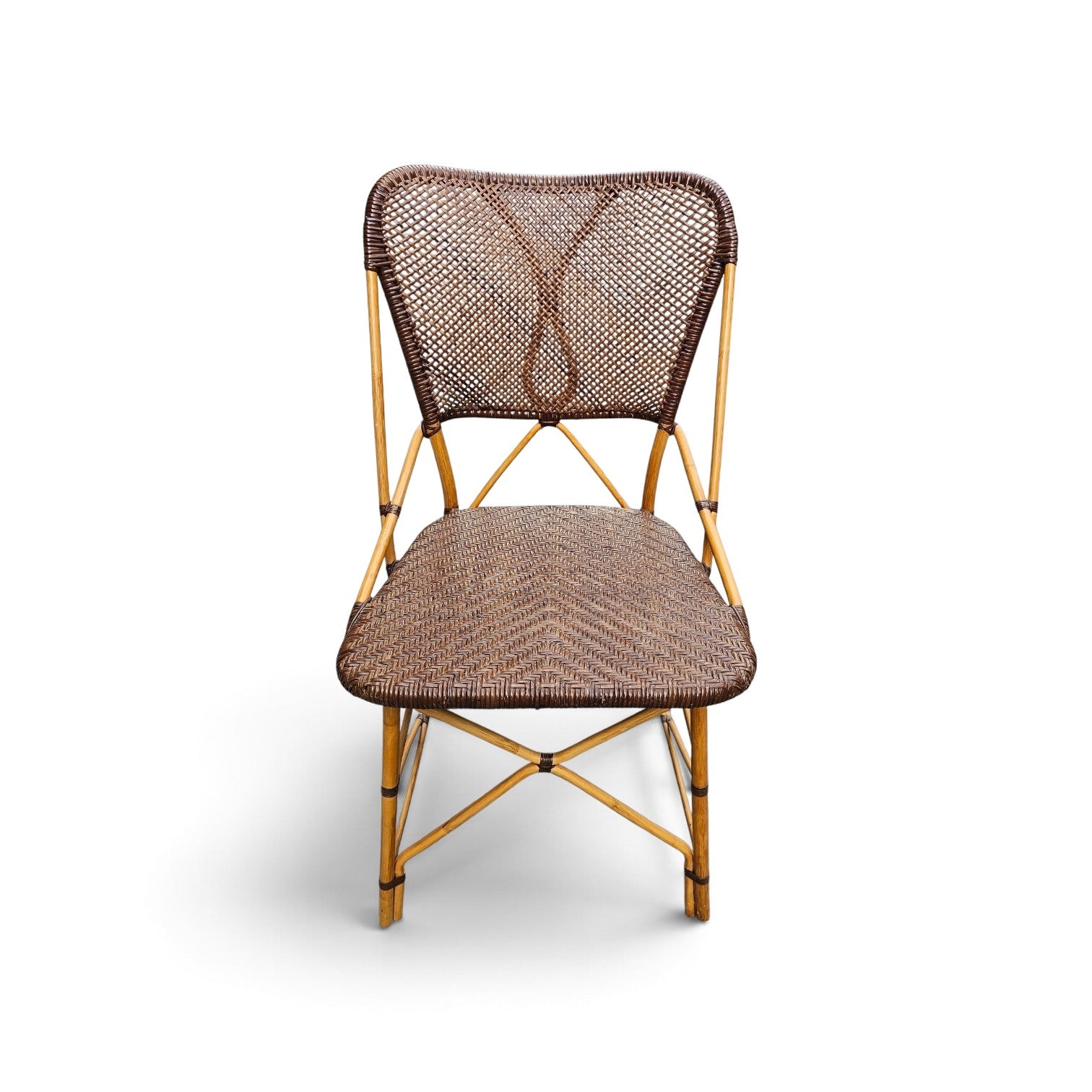 2 x Yamakawa CD-672 chair by Yuzuru Yamakawa / Yamakawa Rattan