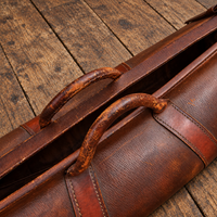 Antique English Leather Cricket Bag
