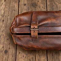 Antique English Leather Cricket Bag