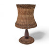 Scandinavische rotan/rieten tafellamp