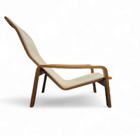 Mid-Century Pulkka Lounge Chair van Ilmari Lappalainen voor Asko, Finland, jaren 60, set van 2