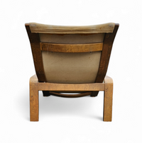 Mid-Century Pulkka Lounge Chair van Ilmari Lappalainen voor Asko, Finland, jaren 60, set van 2