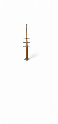 Display design toren met glasplaten