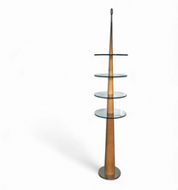 Display design toren met glasplaten