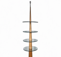 Display design toren met glasplaten