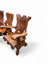 4 x large oak claw armchairs 1960s
70 x 70 x 90 cm