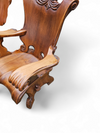 4 x large oak claw armchairs 1960s
70 x 70 x 90 cm