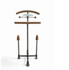2 x Vintage design Auronde dressboy or butler stand by Frans de la Haye for Auping