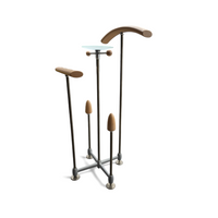 2 x Vintage design Auronde dressboy or butler stand by Frans de la Haye for Auping