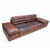 Antonello Mosca giorgetti bank royal jaren 70 cognac leer / patina