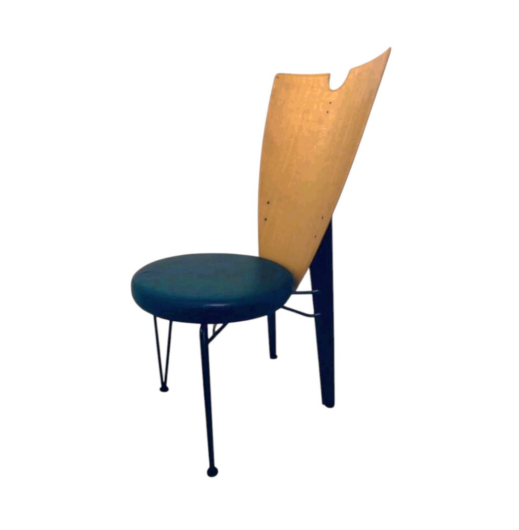 Inno Oy postmodern dining chair / Finland / 1980s – Logohuman
