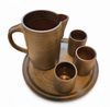 Minimalist ceramic tea set / signed

Height 20

Width 30 cm