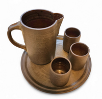 Minimalist ceramic tea set / signed

Height 20

Width 30 cm