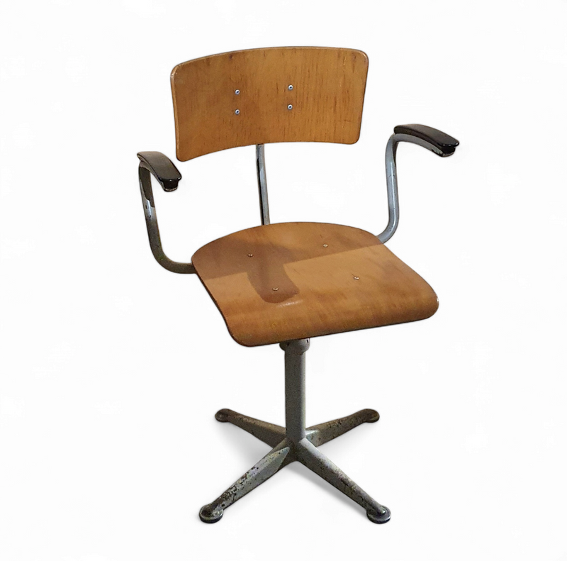 Friso Kramer voor Ahrend Cirkel Studio Stoel met Armen / Jaren 60