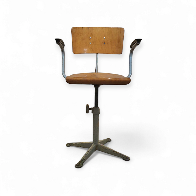 Friso Kramer voor Ahrend Cirkel Studio Stoel met Armen / Jaren 60