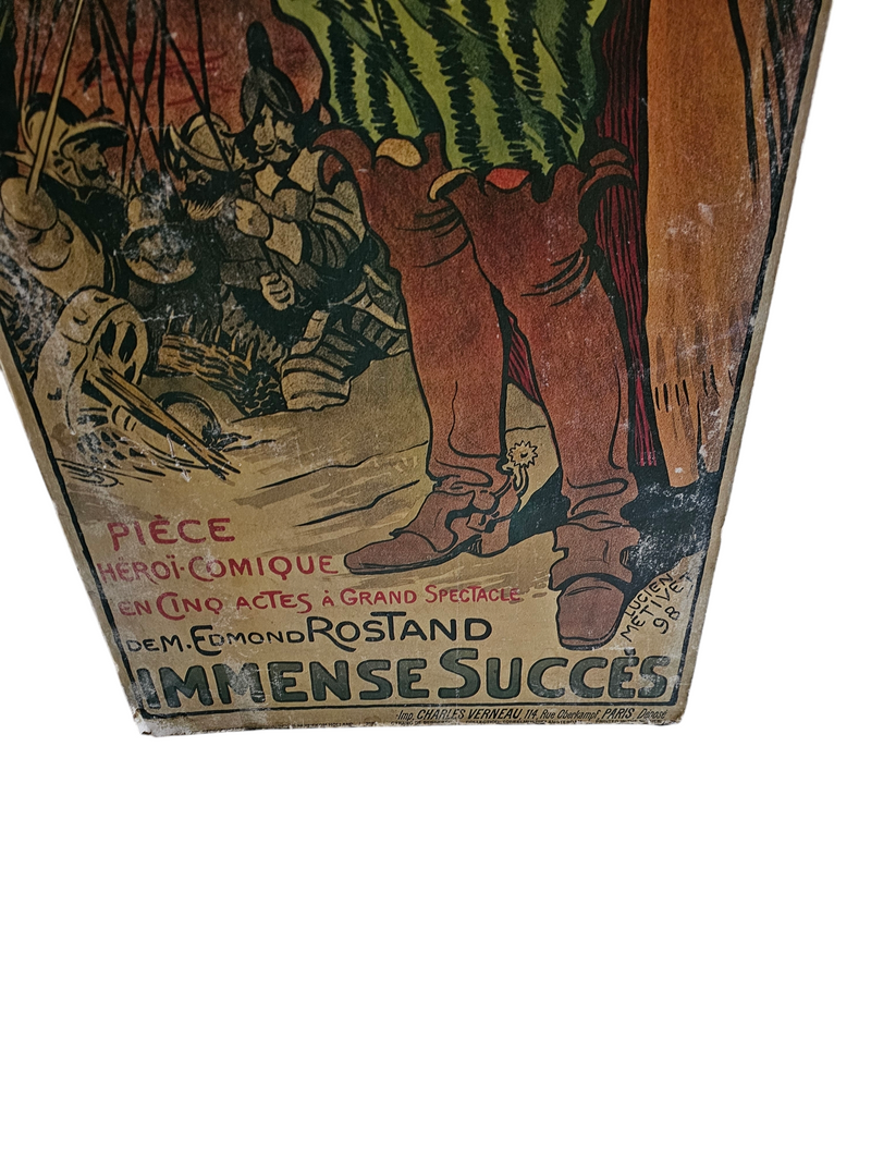 Cyrano de Bergerac-poster op hout
 Charles Verneau