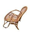 Bamboe lounge stoel jaren 70