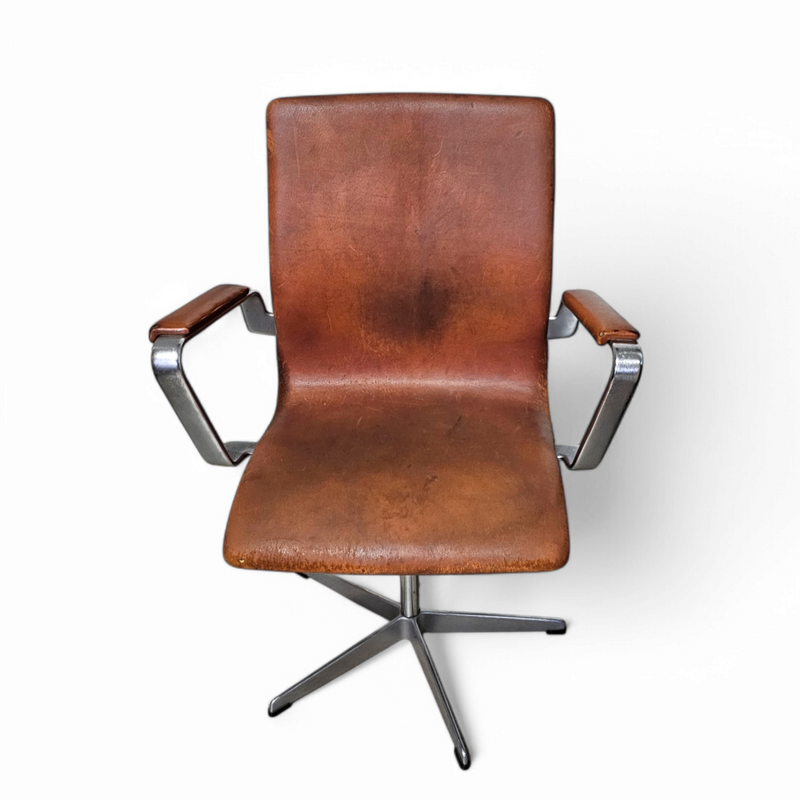 Early Fritz Hansen Oxford arm chair / 7006 /1960s / Arne Jacobsen