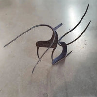 Prachtig ijzeren beeld Gesigneerd AJP / LEVENS Jaren 60
 JEAN PIERRE AUGIER
