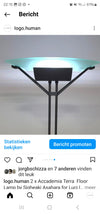 2 x Accademia Terra  Floor Lamp by Sigheaki Asahara for Luci Italia, 1980s