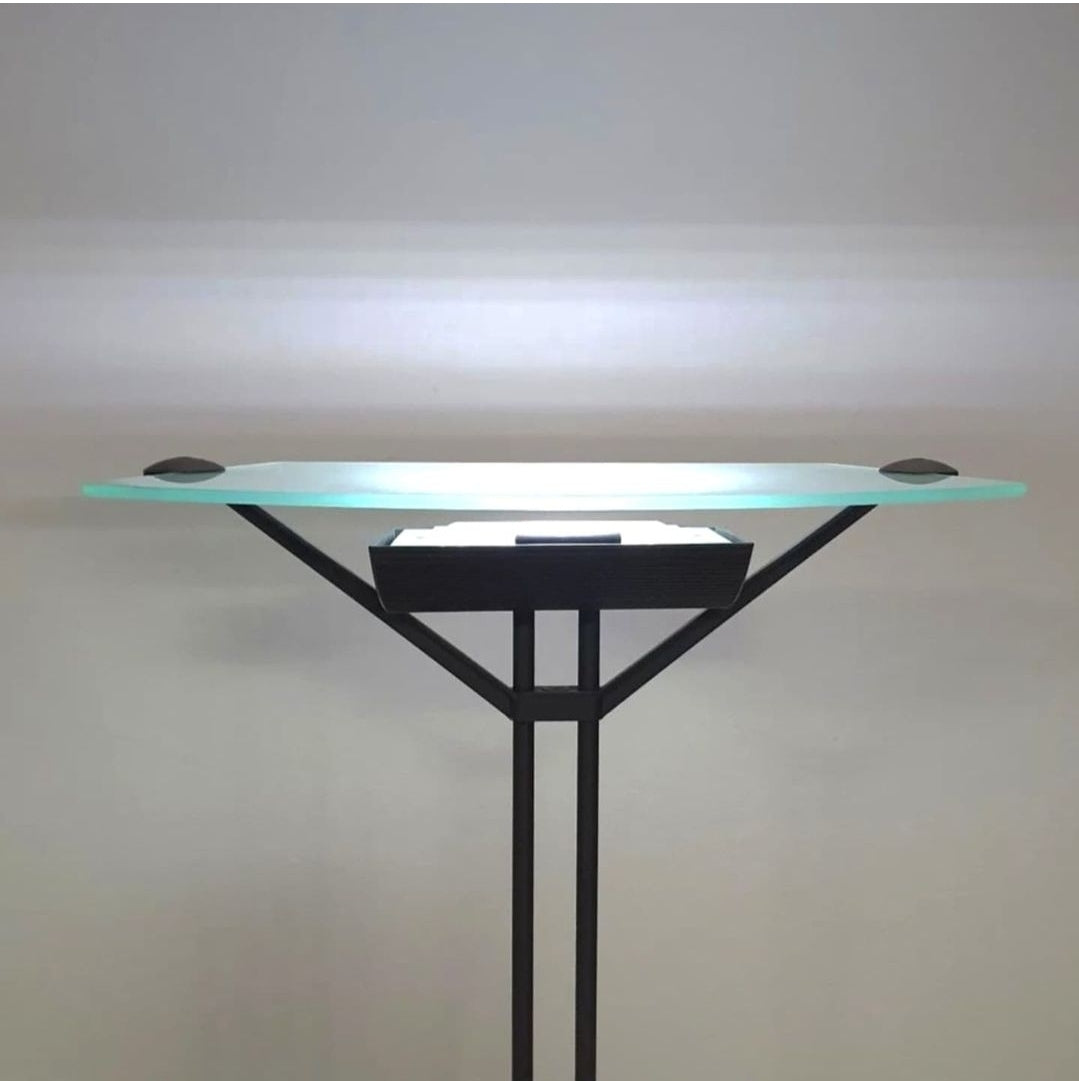 2 x Accademia Terra  Floor Lamp by Sigheaki Asahara for Luci Italia, 1980s