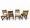 4 x Amsterdamse School / Art Deco / Berlage style / Dining Chairs