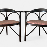 2 x Thonet 91 triangle chair by Michael Thonet